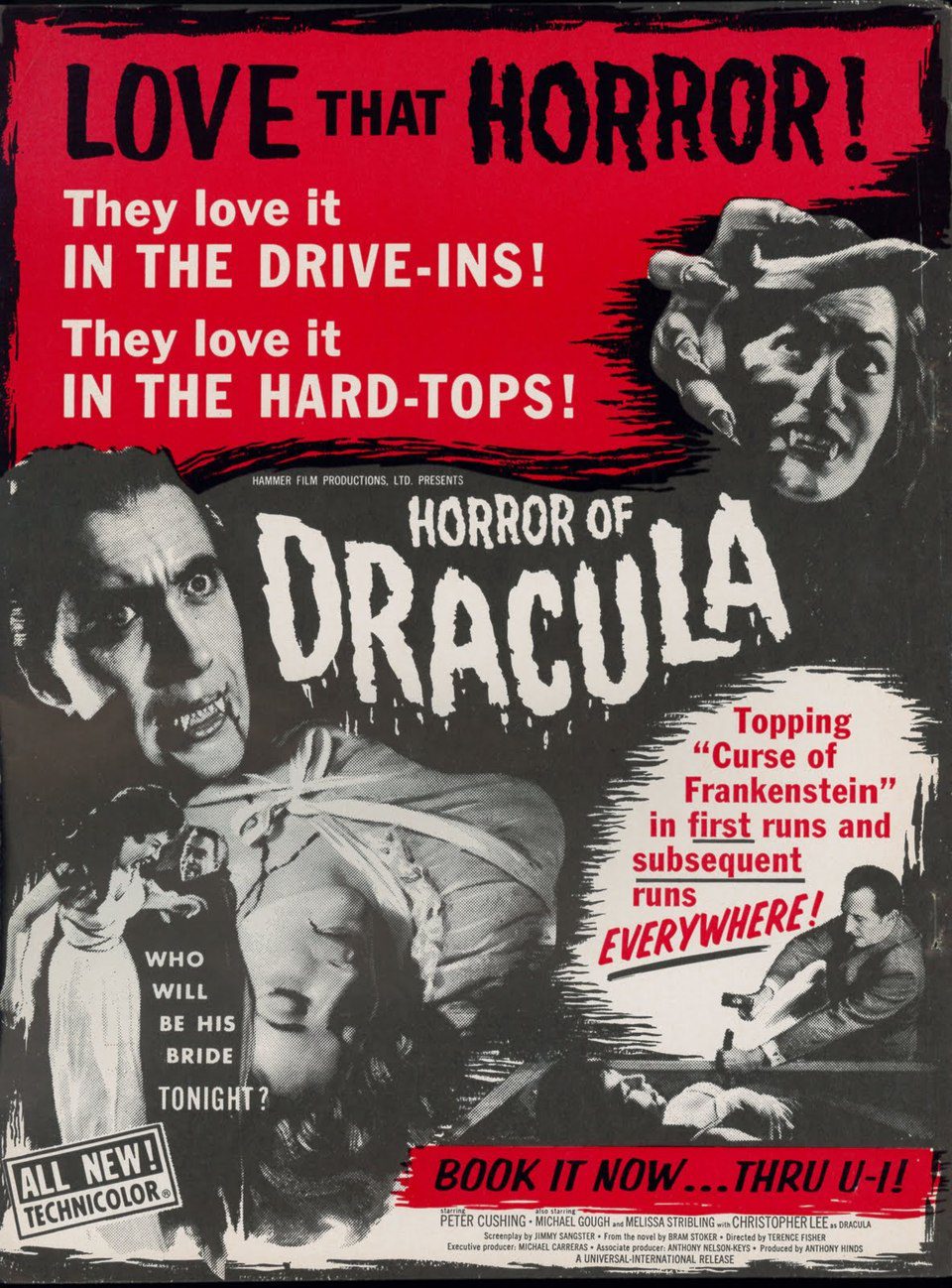 Poster of Dracula - EEUU