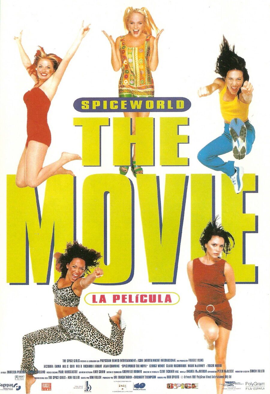 Poster of Spice World - España