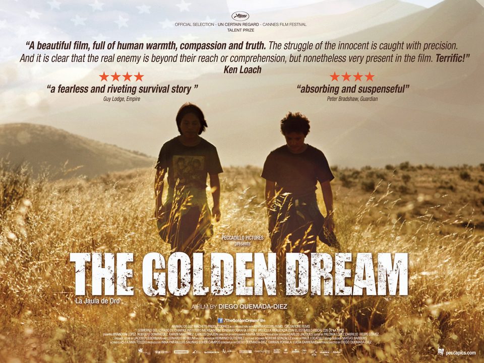 Poster of The Golden Dream - Reino Unido