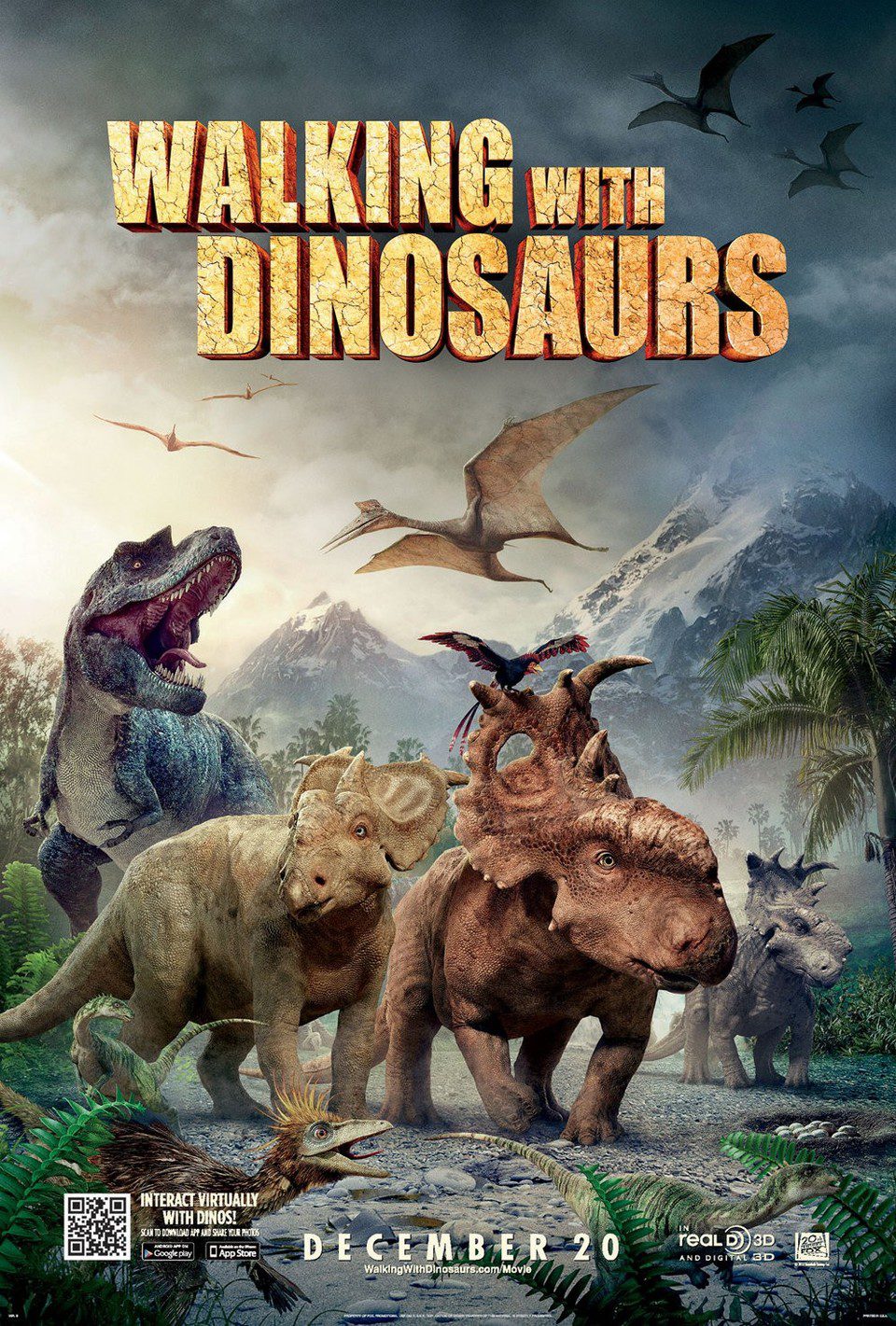 Poster of Walking With Dinosaurs: The 3D Movie - Reino Unido