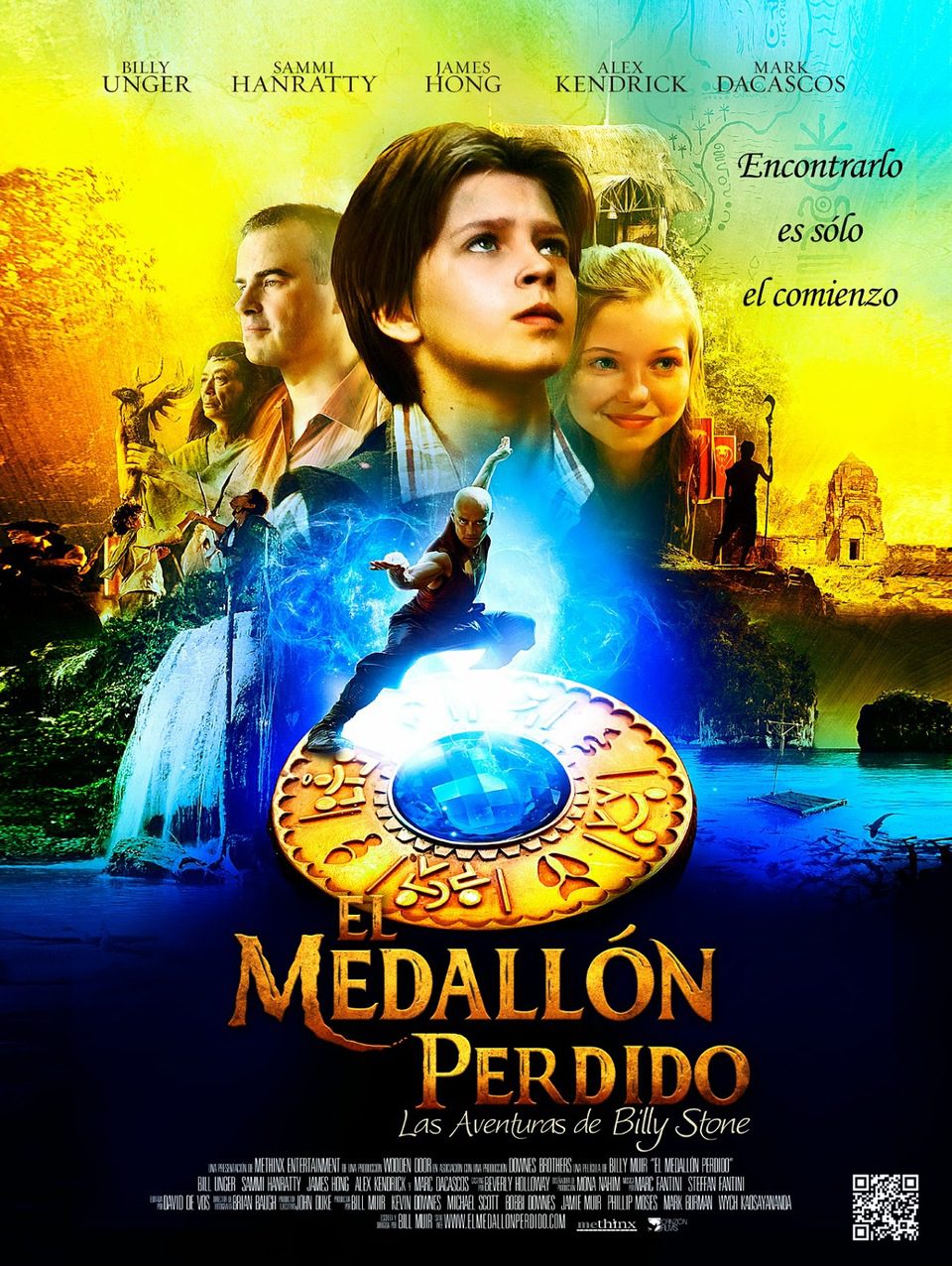 Poster of The Lost Medallion: The Adventures of Billy Stone - España