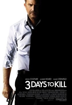 Poster 3 Days to Kill