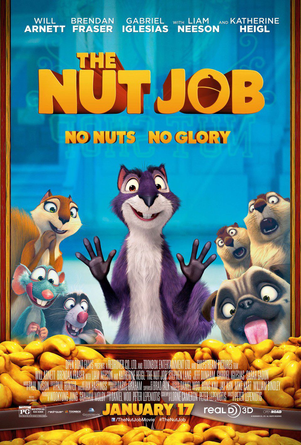 Poster of The Nut Job - EEUU