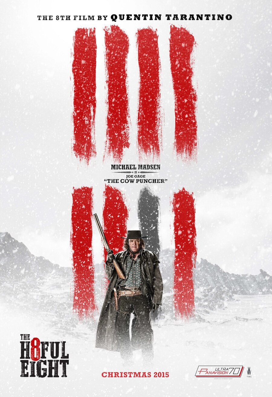 Poster of The Hateful Eight - Estados Unidos