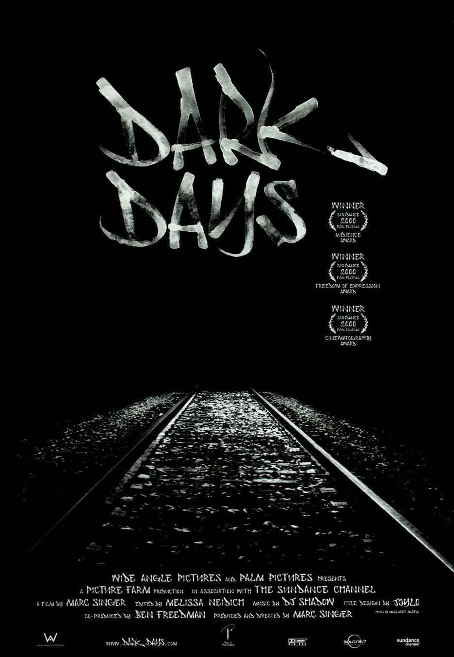 Poster of Dark Days - Estados Unidos