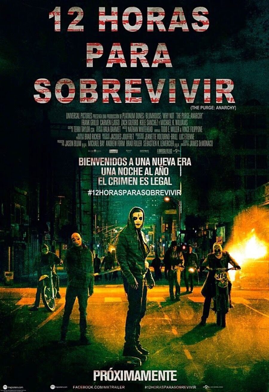 Poster of The Purge: Anarchy - México