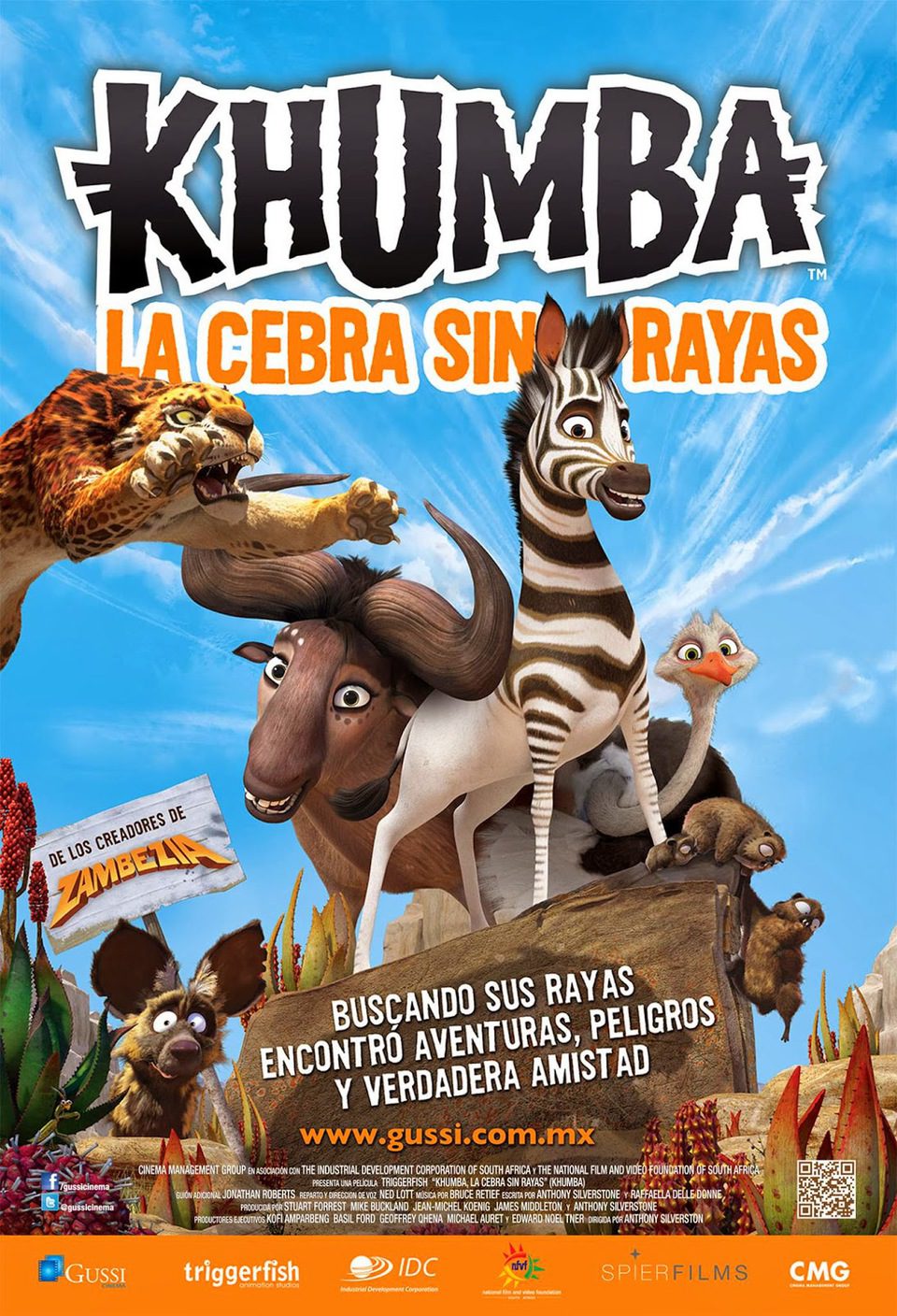 Poster of Khumba: A Zebra's Tale - México