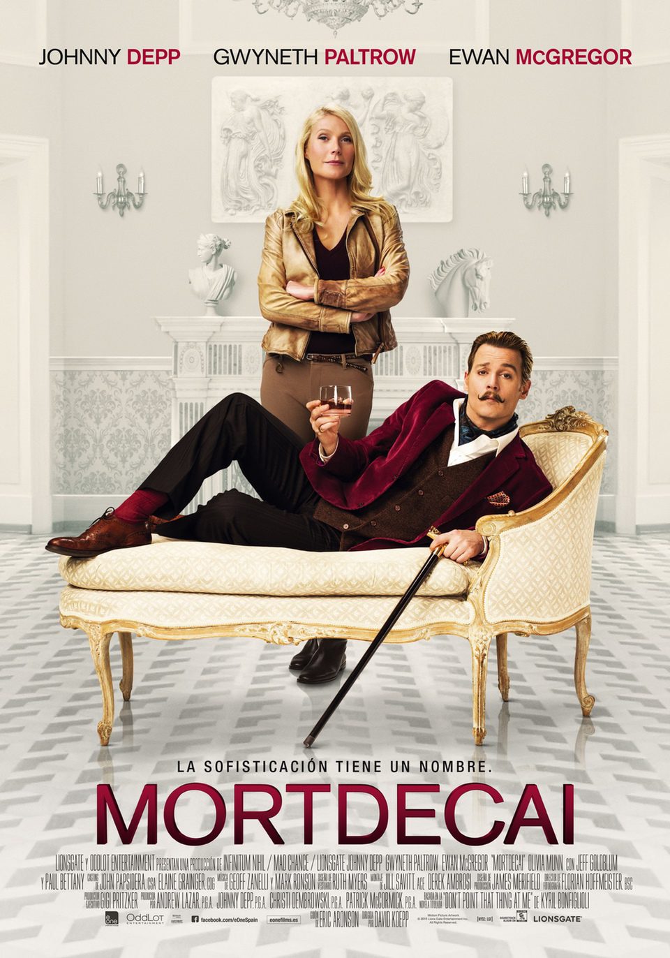 Poster of Mortdecai - España