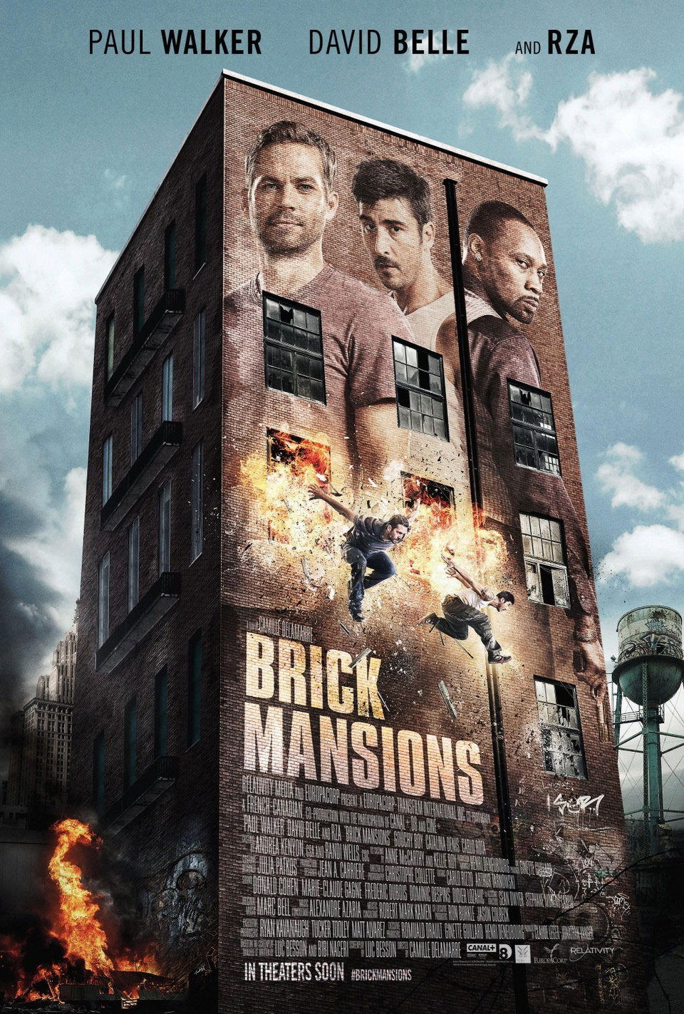 Poster of Brick Mansions - Estados Unidos