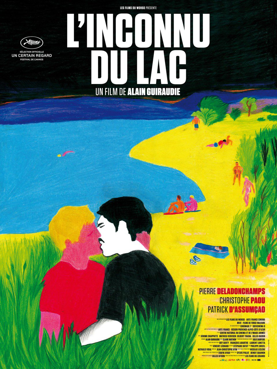 Poster of Stranger by the Lake - Francia
