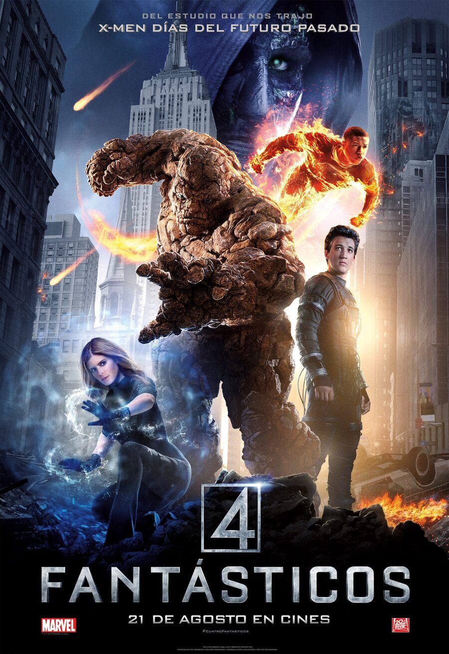 Poster of Fantastic Four - España