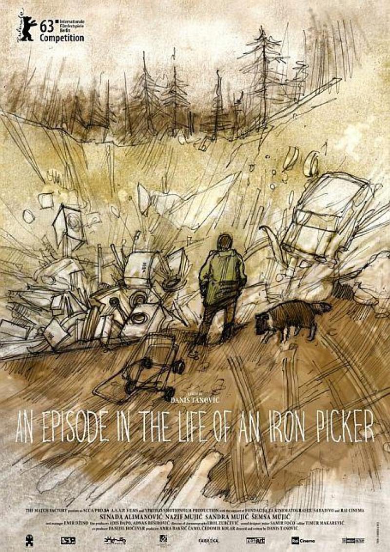 Poster of An Episode in the Life of an Iron Picker - Reino Unido
