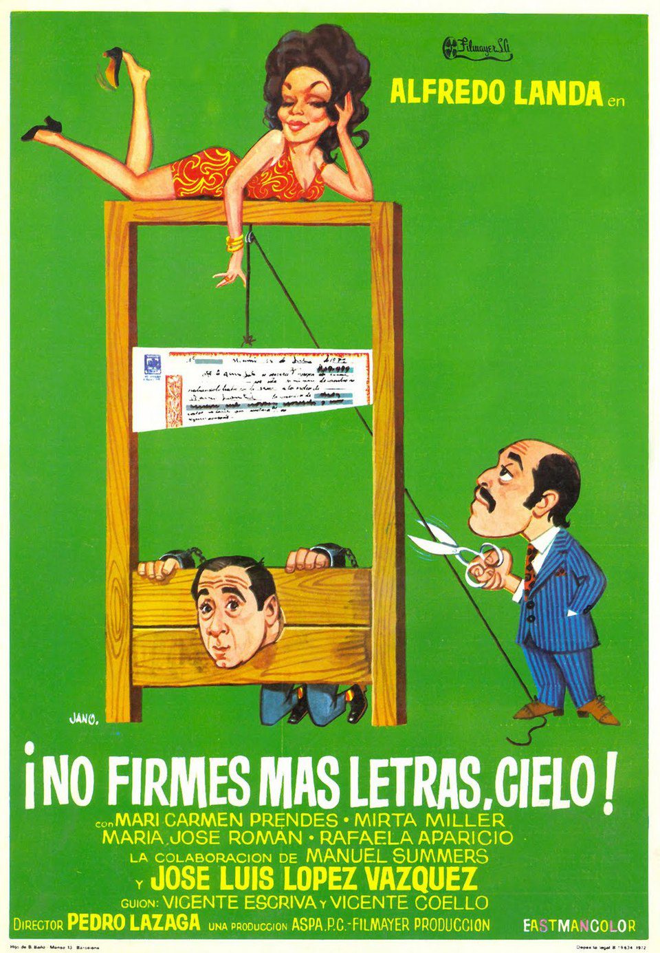 Poster of ¡No firmes más letras, cielo! - España