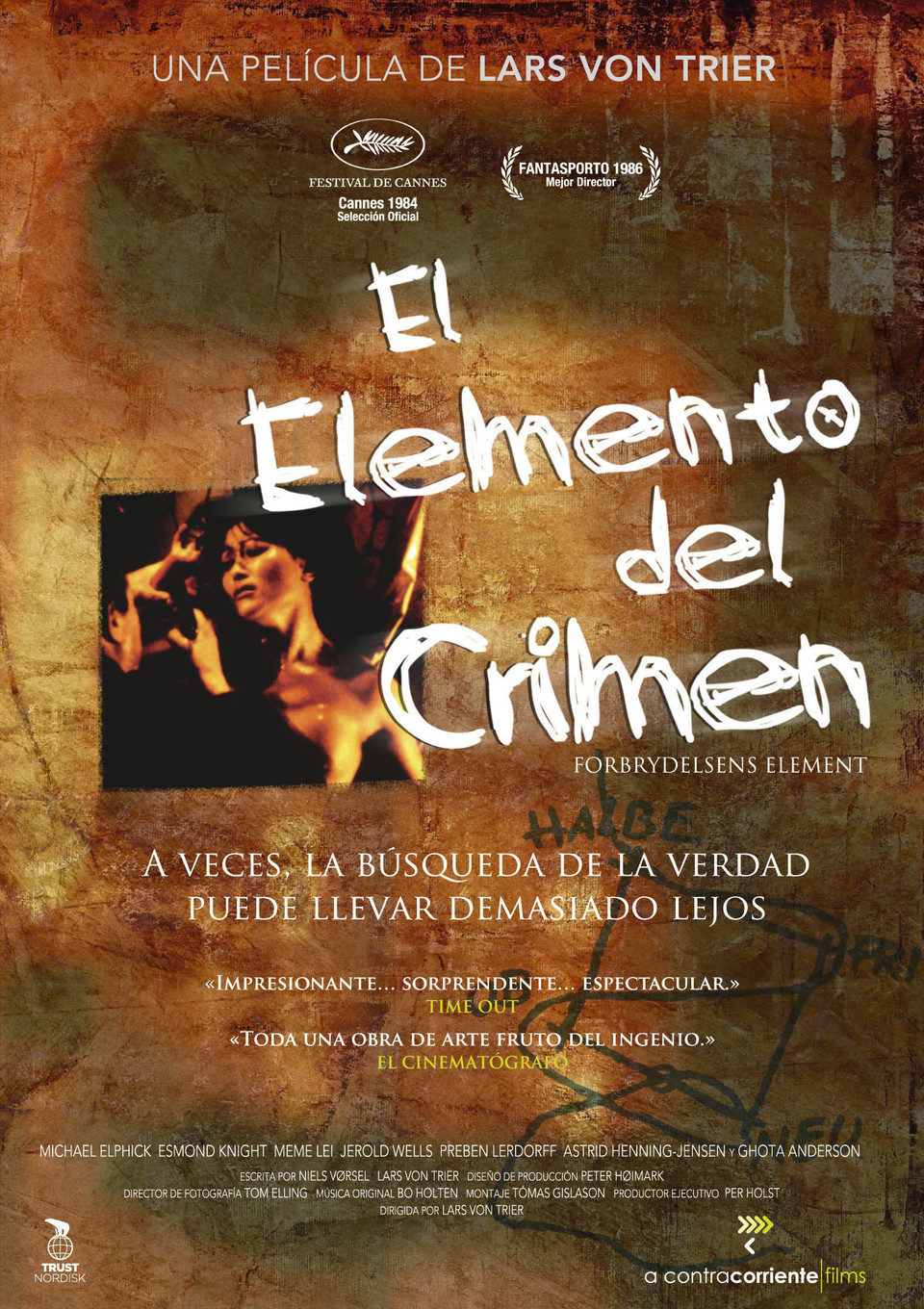 Poster of The Element of Crime - España
