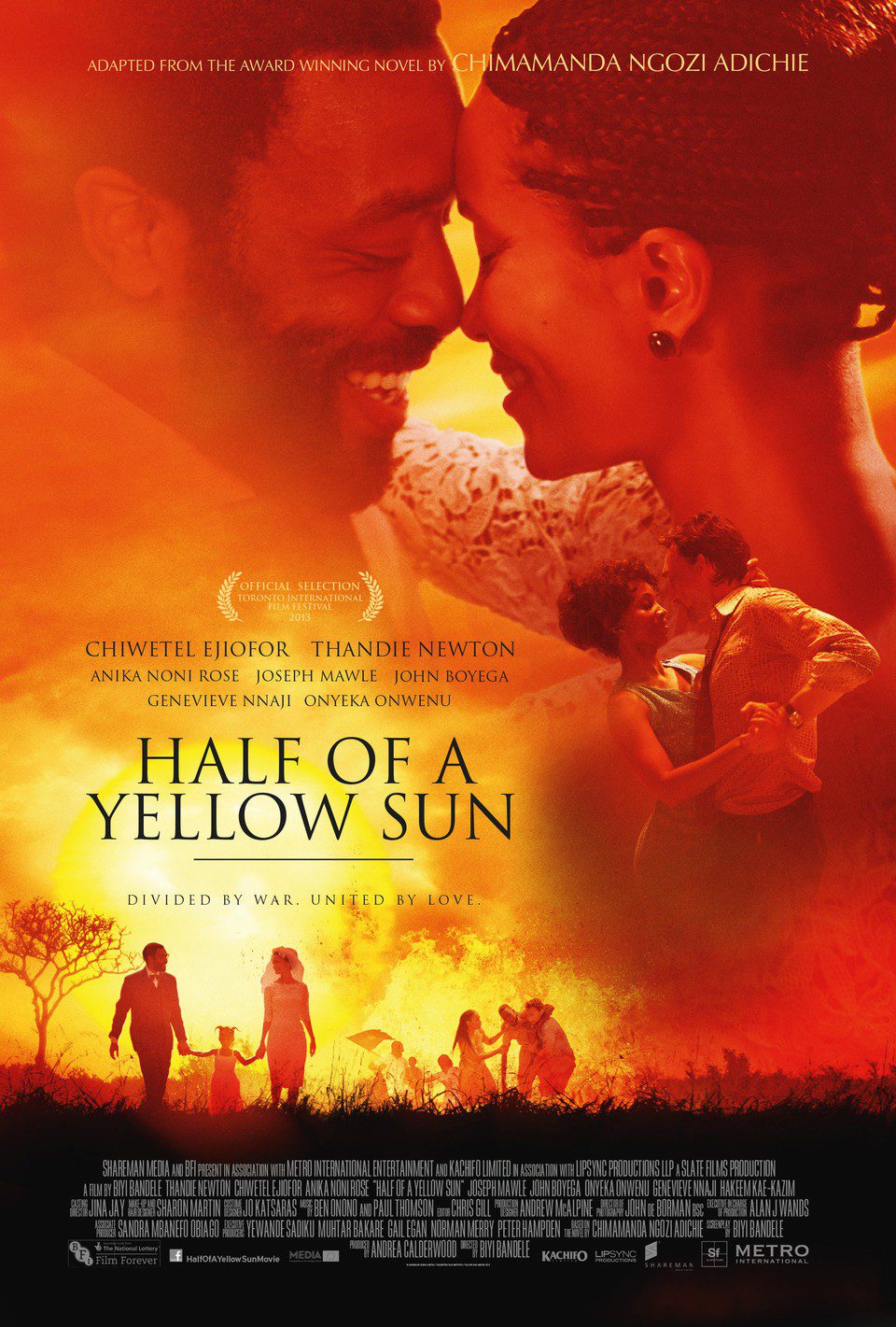 Poster of Half of a Yellow Sun - Reino Unido