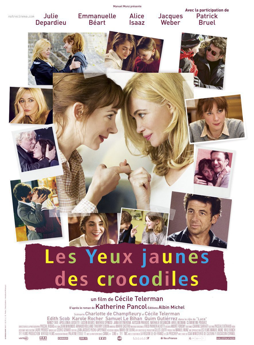 Poster of Les yeux jaunes des crocodiles - Francia