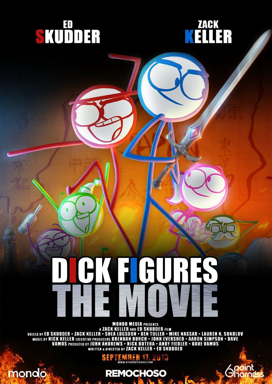 Poster of Dick Figures: The movie - Estados Unidos