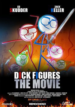 Poster Dick Figures: The movie