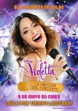 Poster Violetta. La emoción del concierto