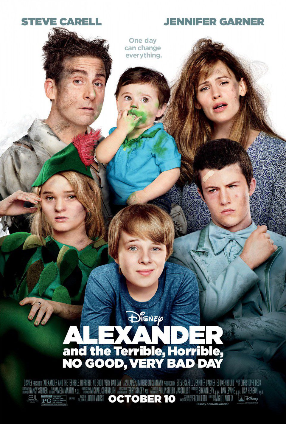 Poster of Alexander and the Terrible, Horrible, No Good, Very Bad Day - Estados Unidos