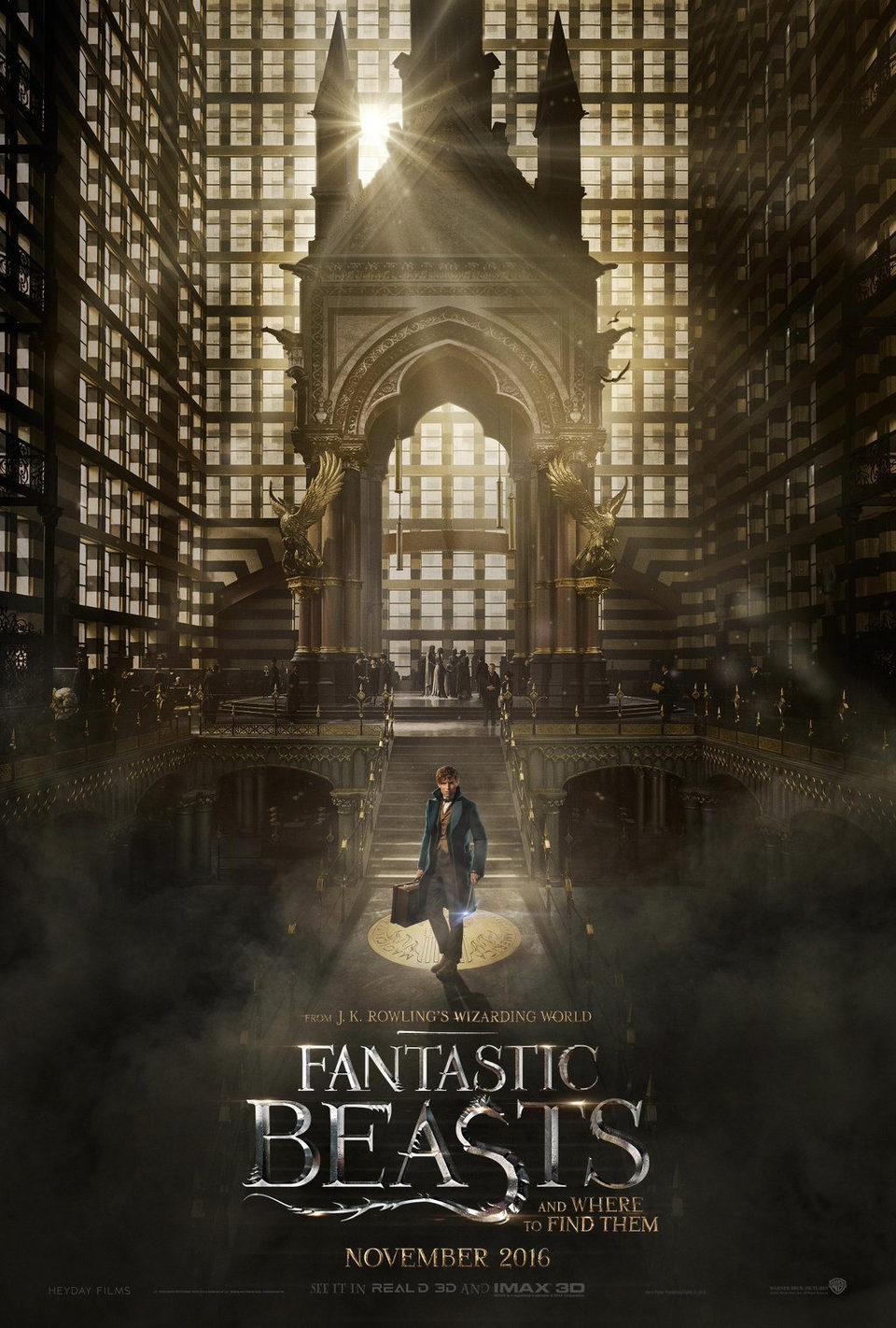 Poster of Fantastic Beasts and Where to Find Them - Estados Unidos