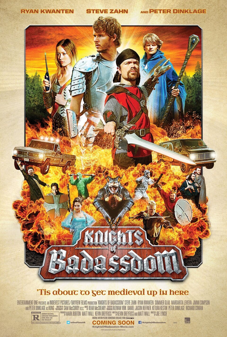 Poster of Knights of Badassdom - Estados Unidos