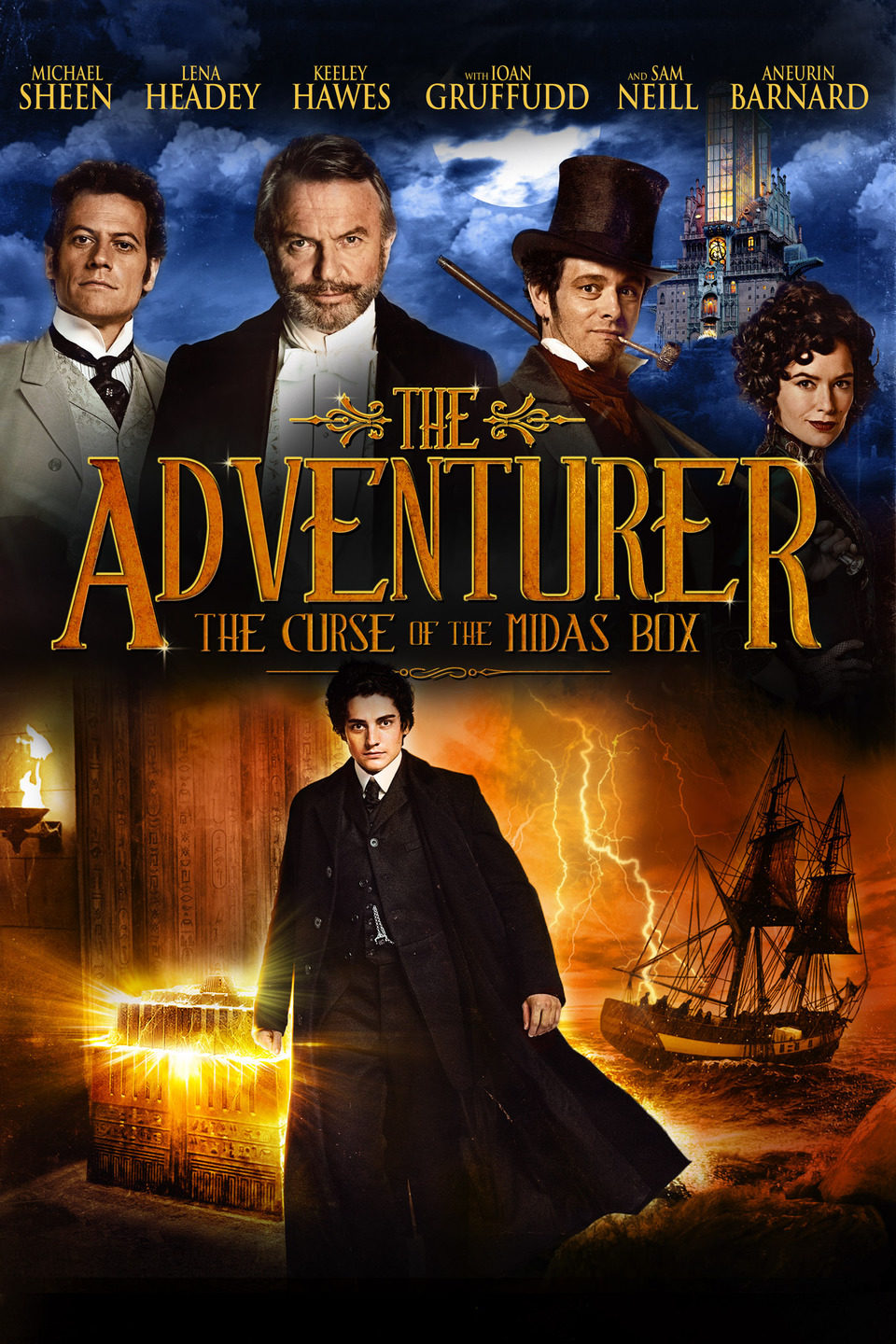 Poster of The Adventurer: The Curse of the Midas Box - EEUU