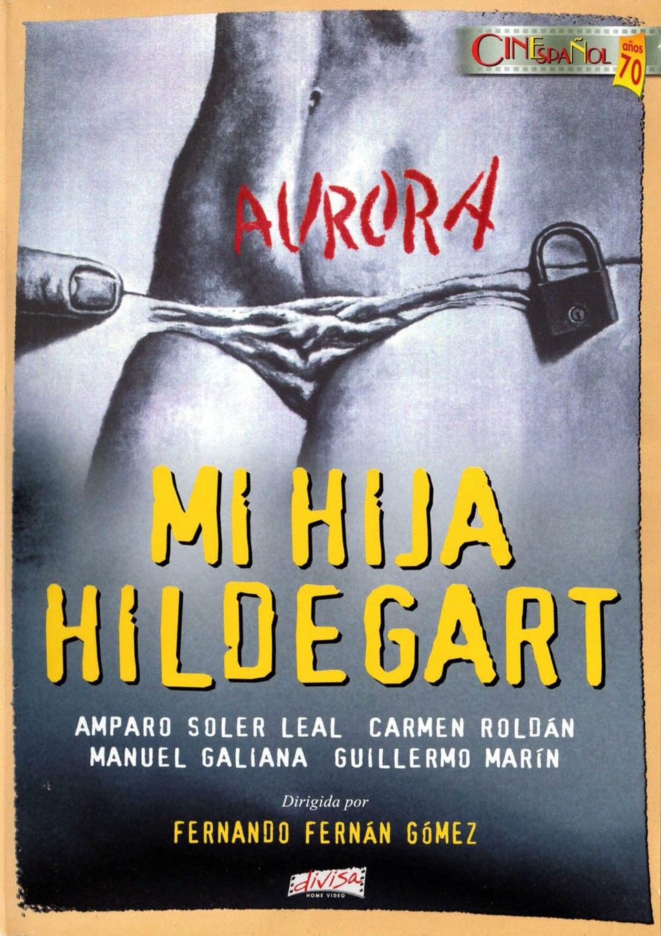 Poster of My Daughter Hildegart - España