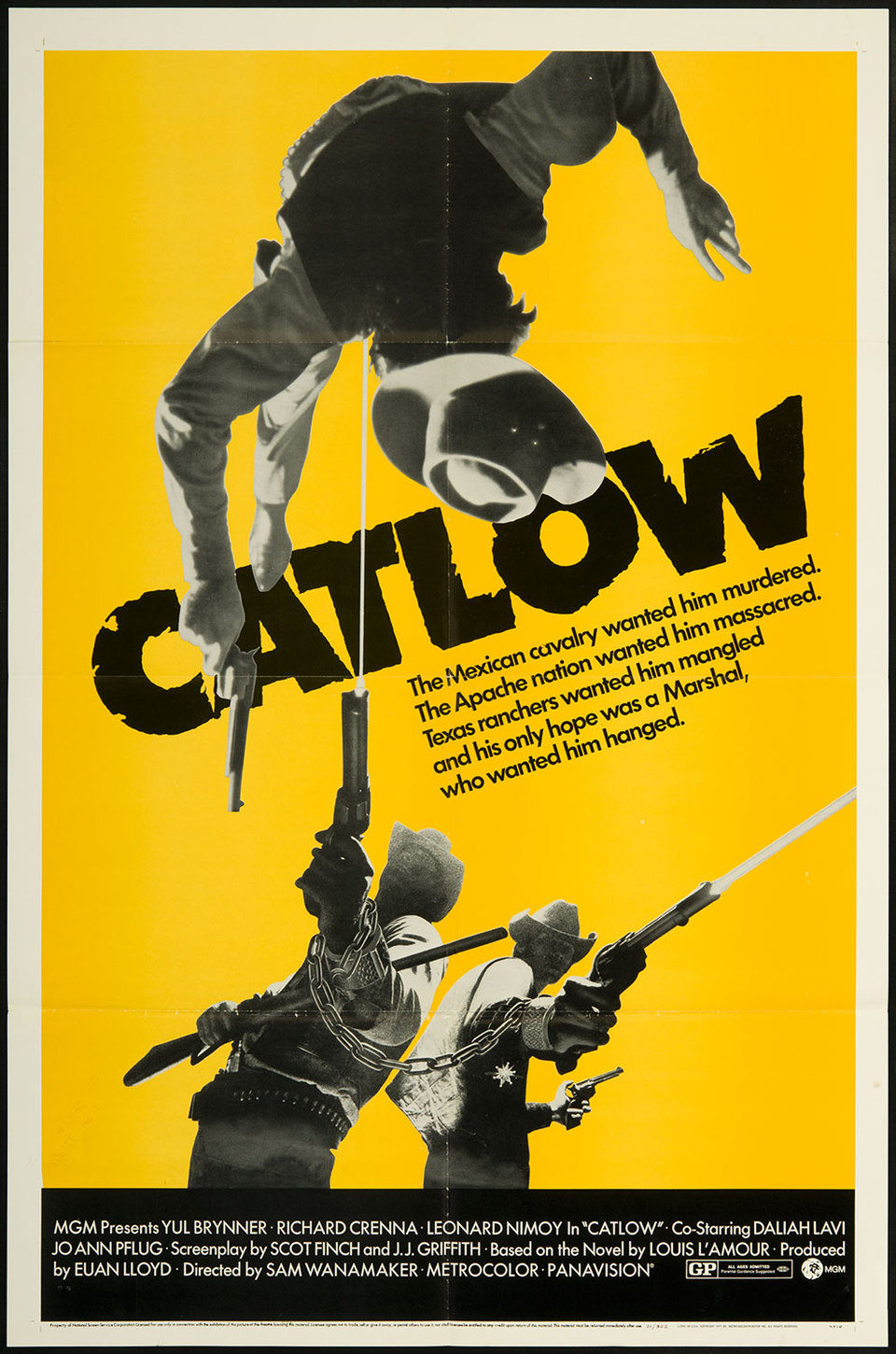 Poster of Catlow - Estados Unidos