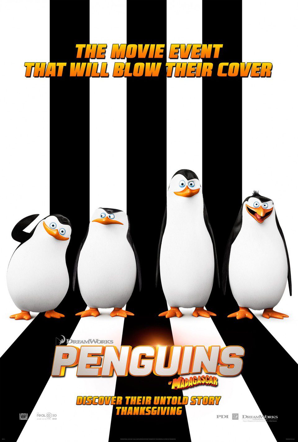 Poster of The Penguins of Madagascar - Estados Unidos