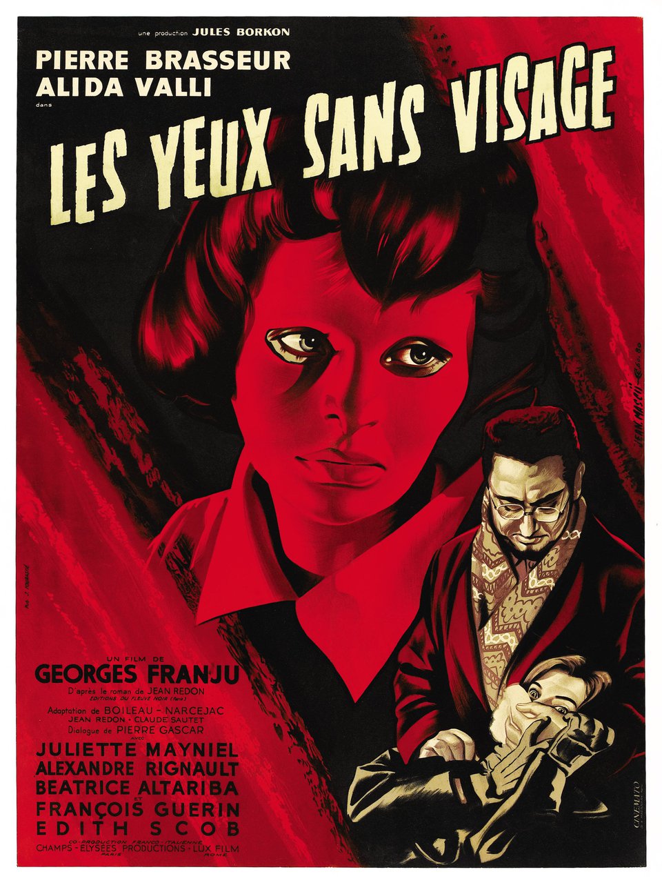 Poster of Eyes Without a Face - Francia
