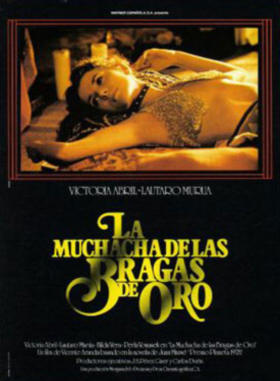 Poster of Girl with the Golden Panties - España