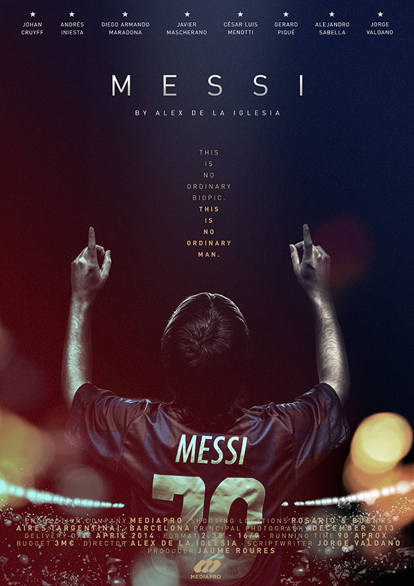 Poster of Messi - España