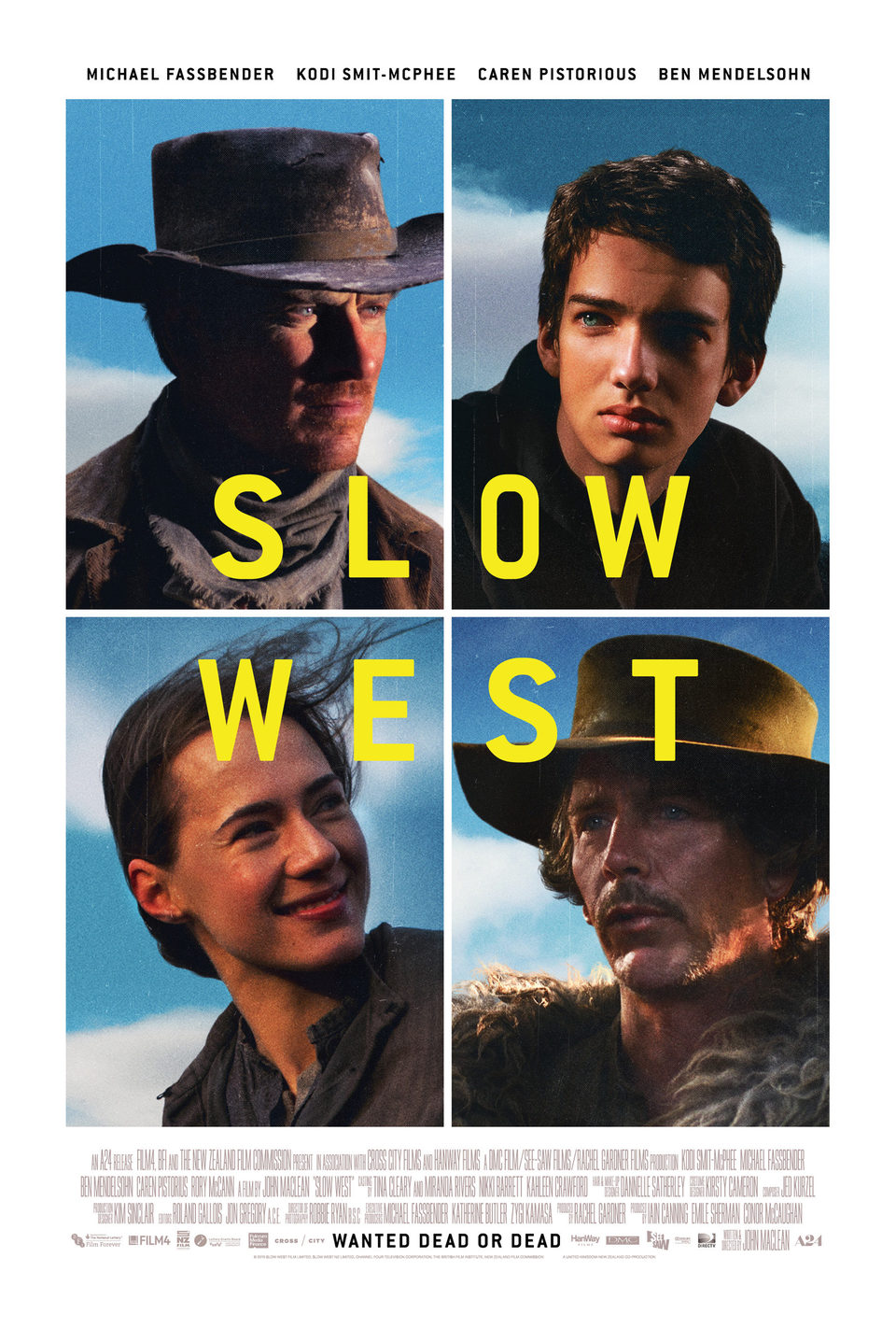 Poster of Slow West - Reino Unido