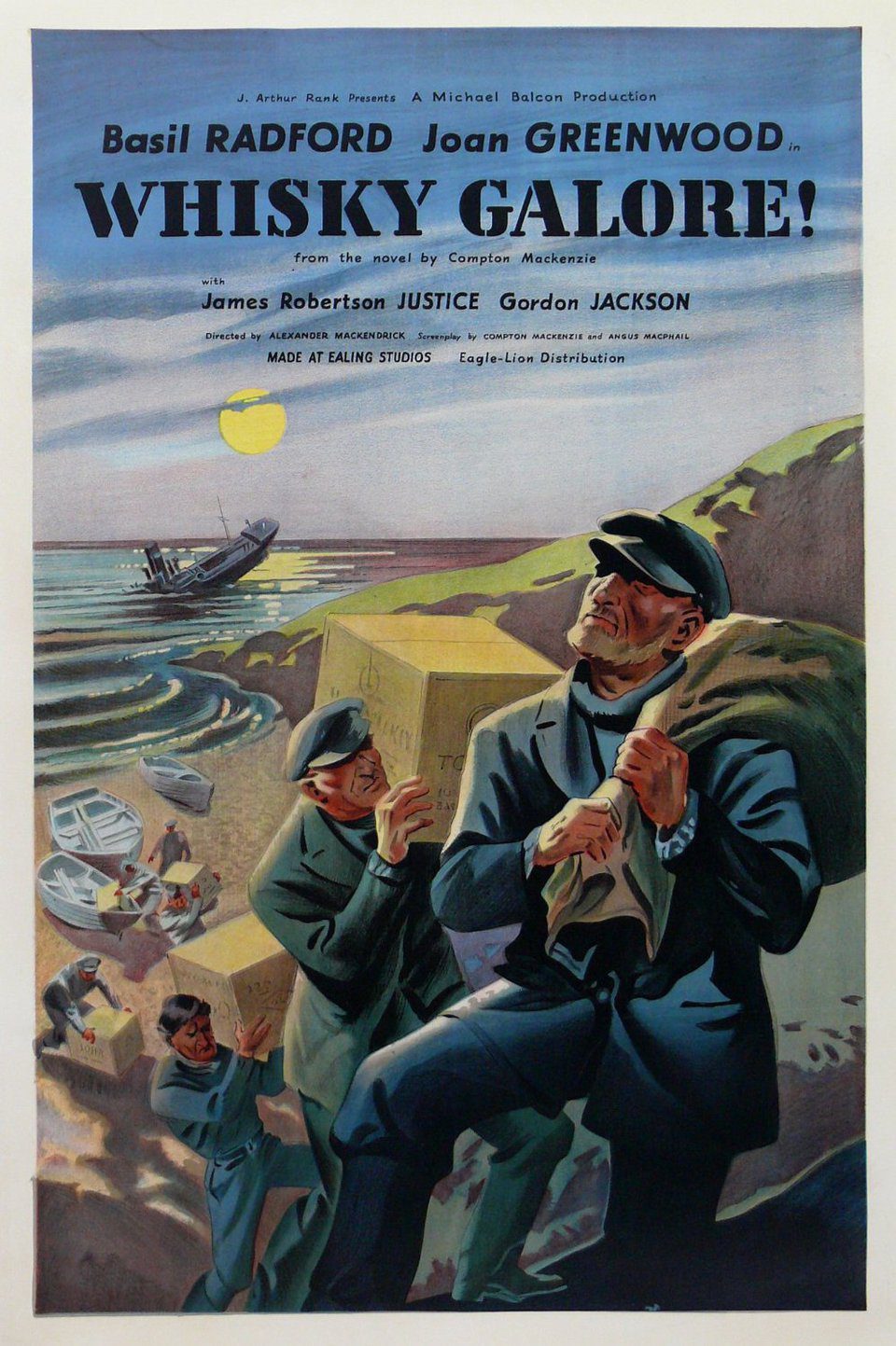 Poster of Whisky Galore! - Reino Unido