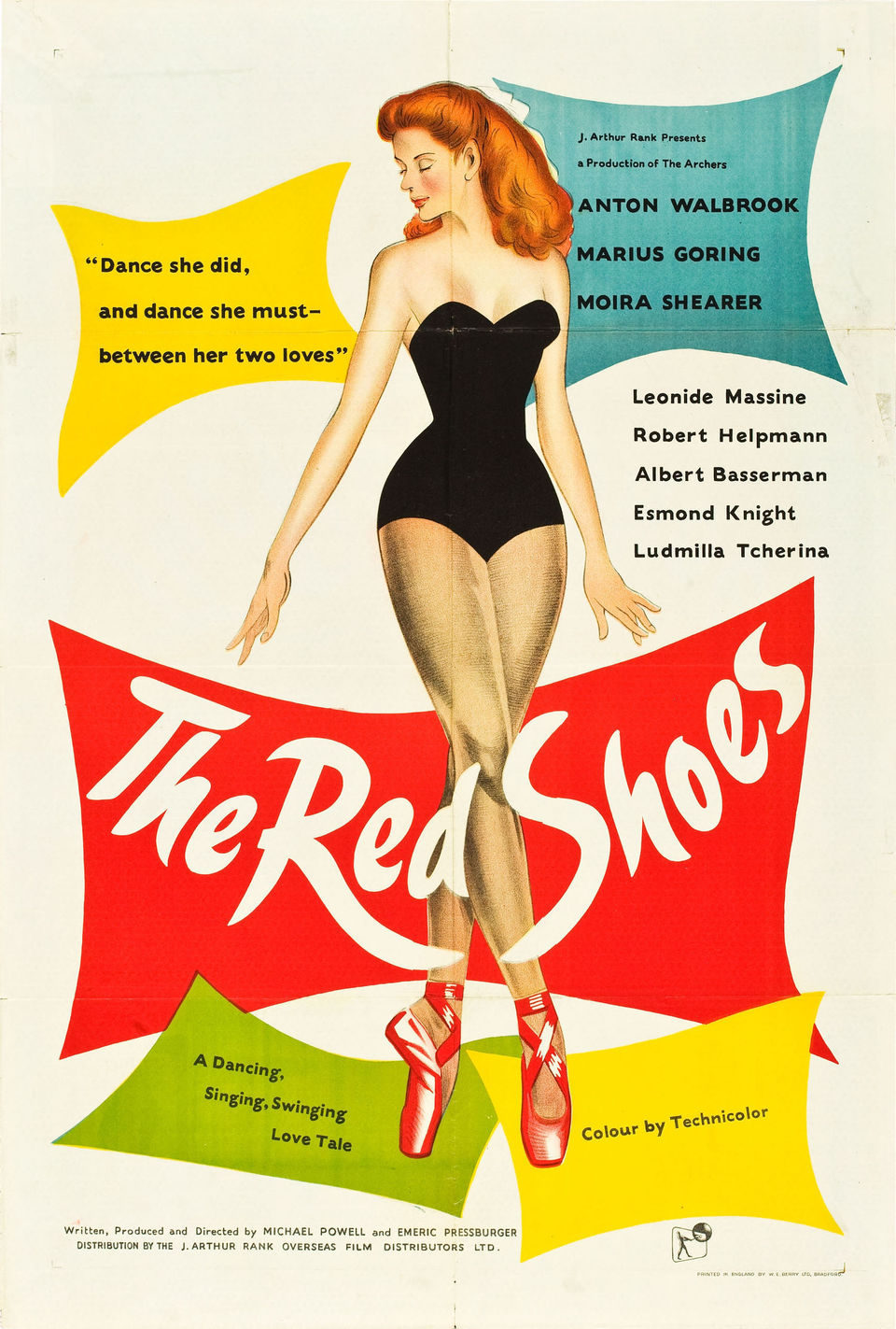Poster of The Red Shoes - Reino Unido