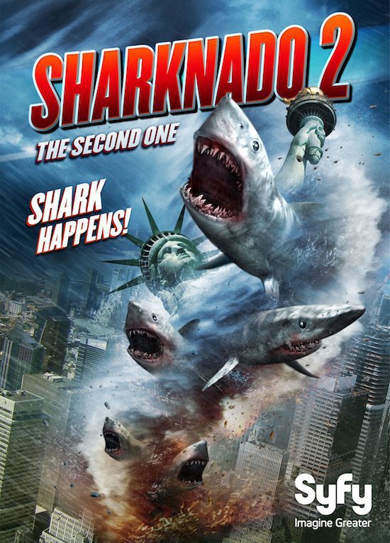Poster of Sharknado 2: The Second One - EEUU