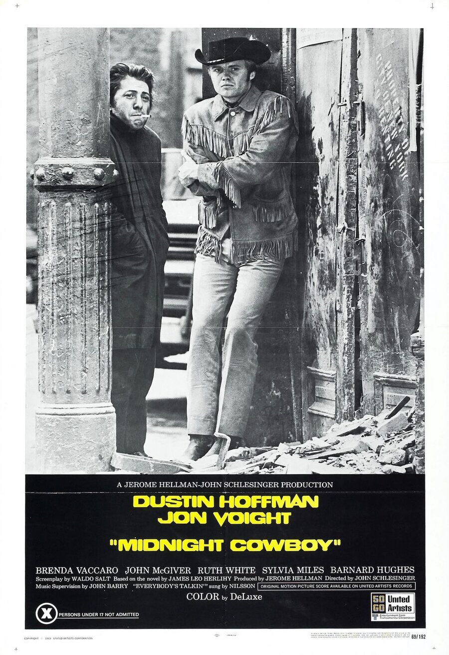 Poster of Midnight Cowboy - Estados Unidos