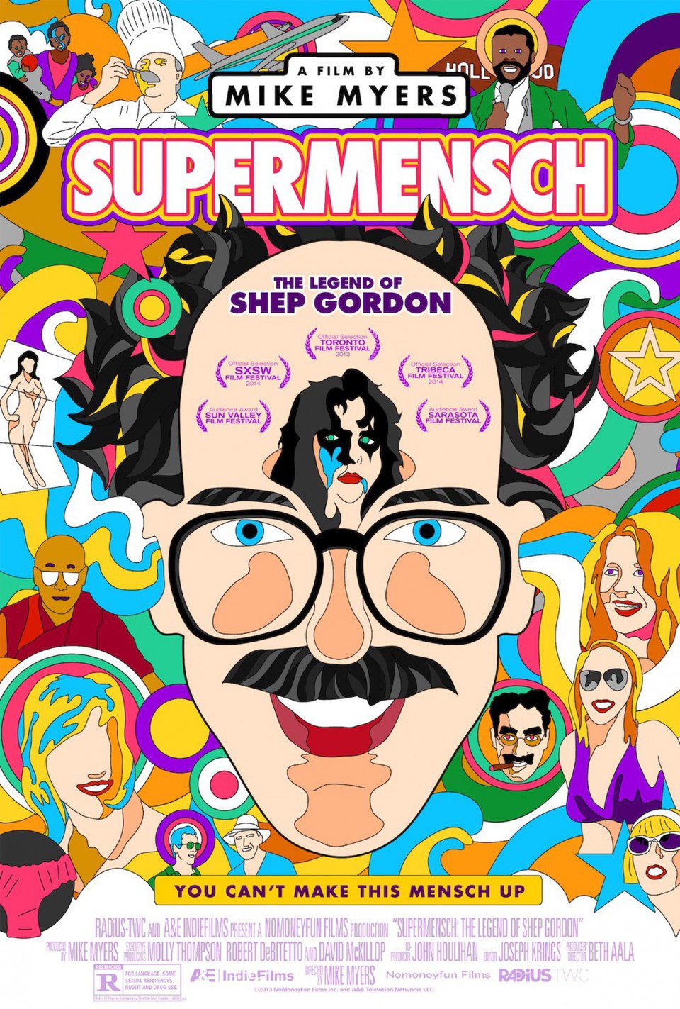 Poster of Supermensch: The Legend of Shep Gordon - Reino Unido