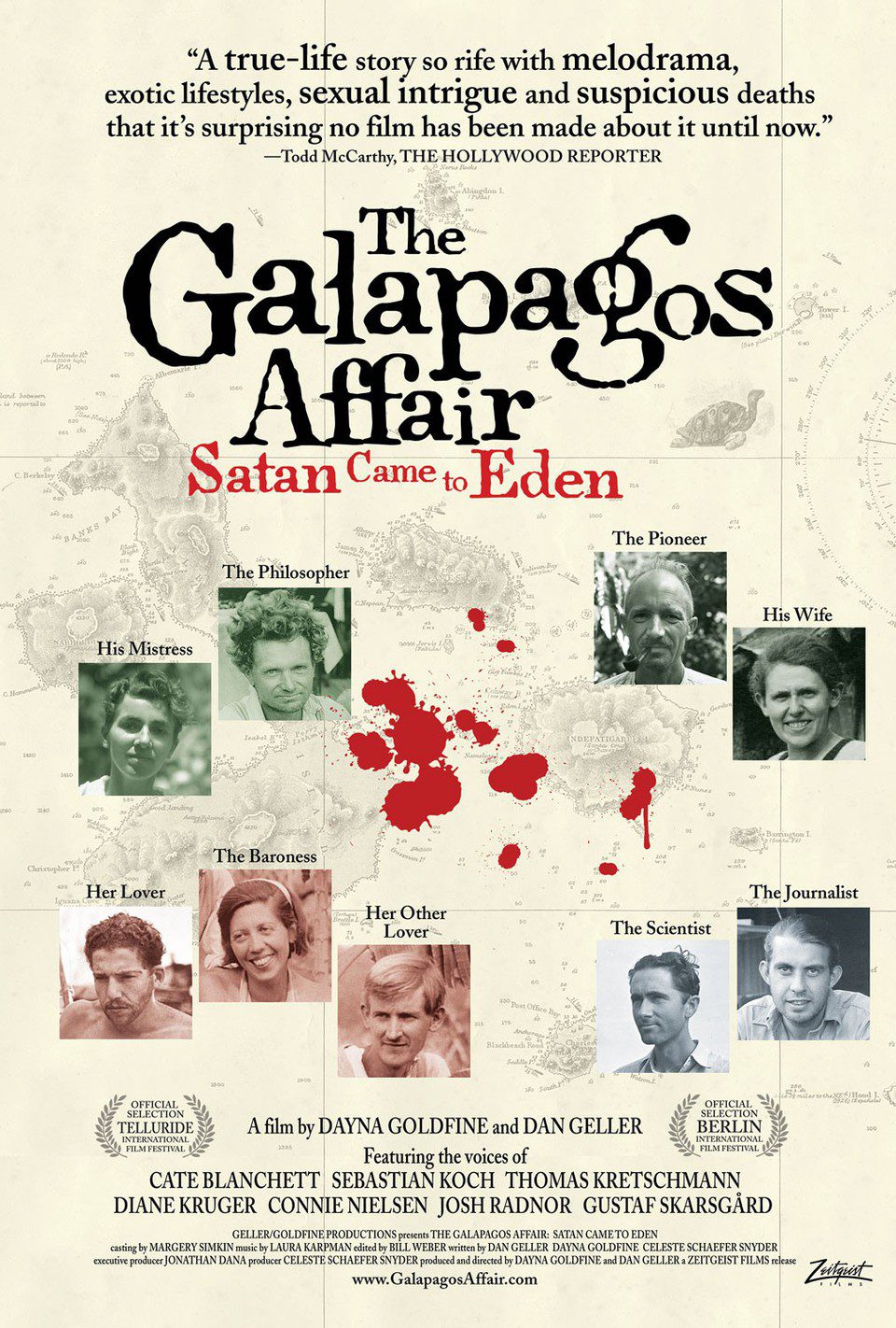 Poster of The Galapagos Affair: Satan Came to Eden - Estados Unidos