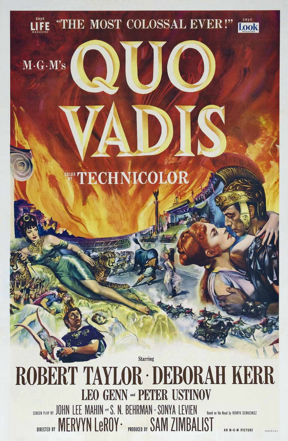 Poster of Quo Vadis - Estados Unidos