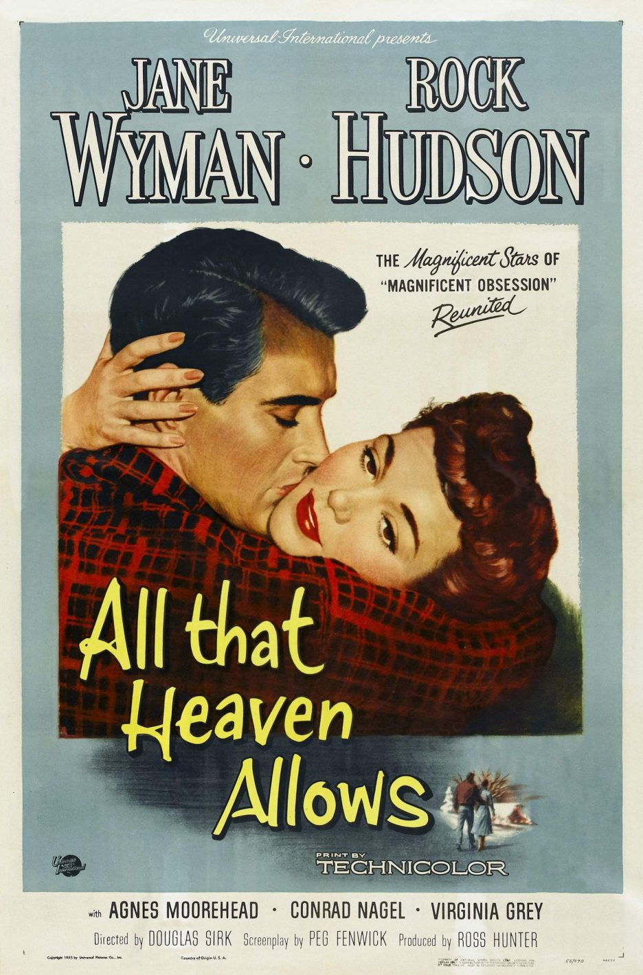 Poster of All That Heaven Allows - EEUU