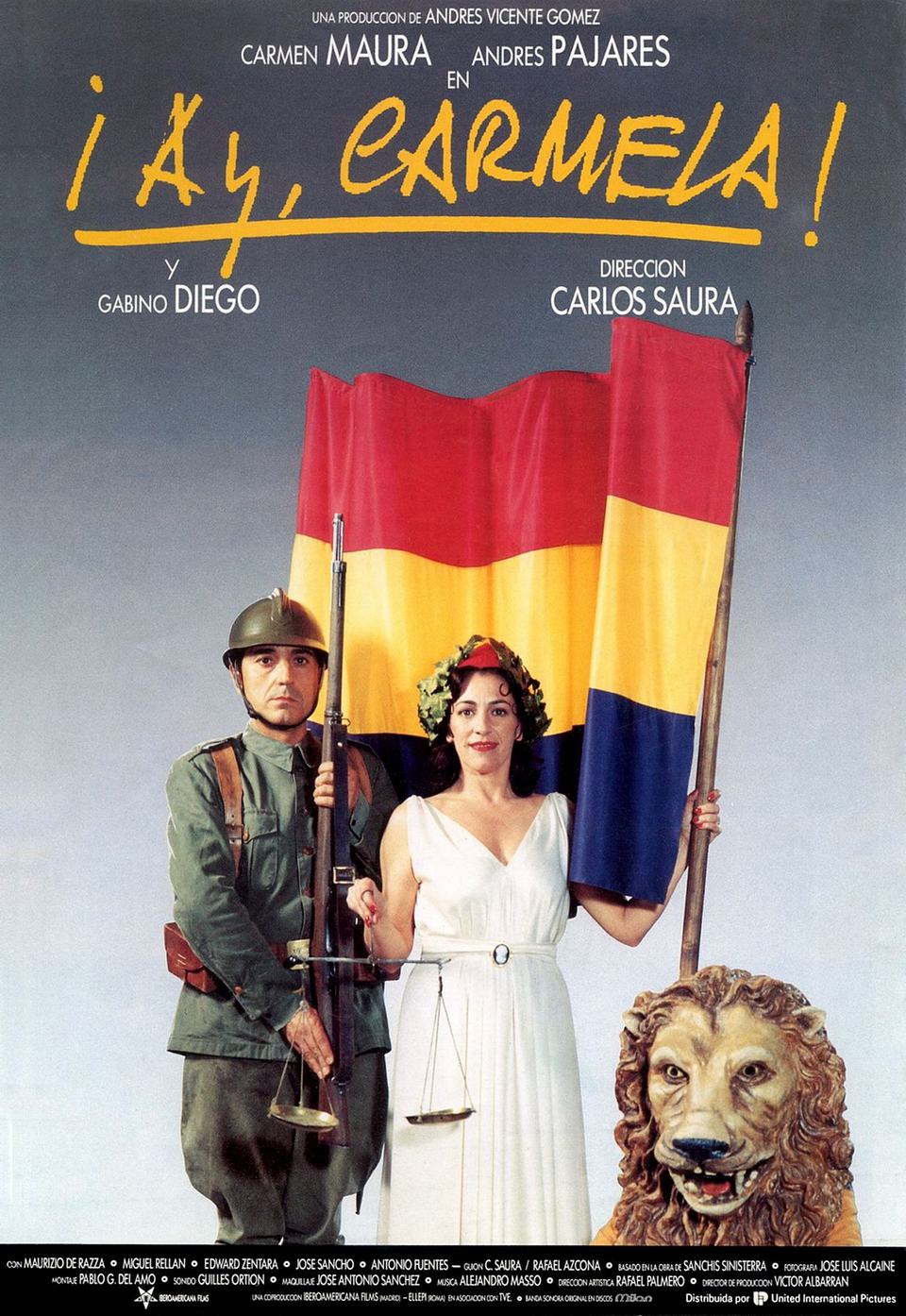 Poster of ¡Ay, Carmela! - España