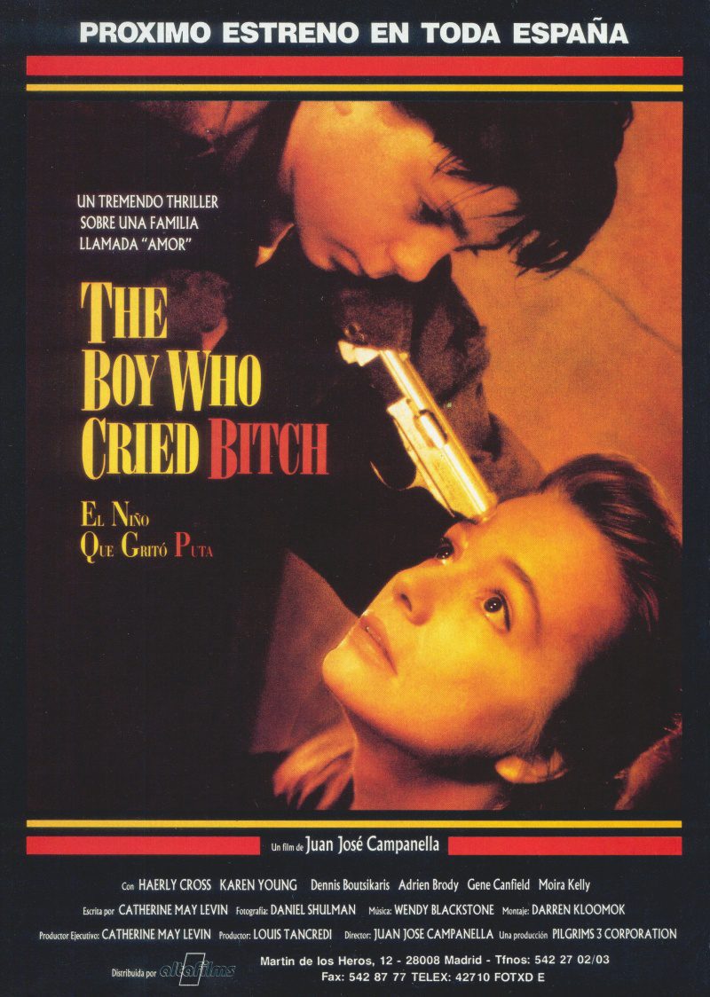 Poster of The Boy Who Cried Bitch - España