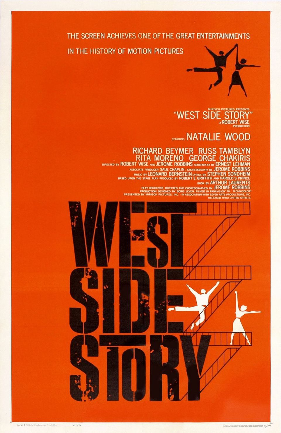 Poster of West Side Story - Estados Unidos