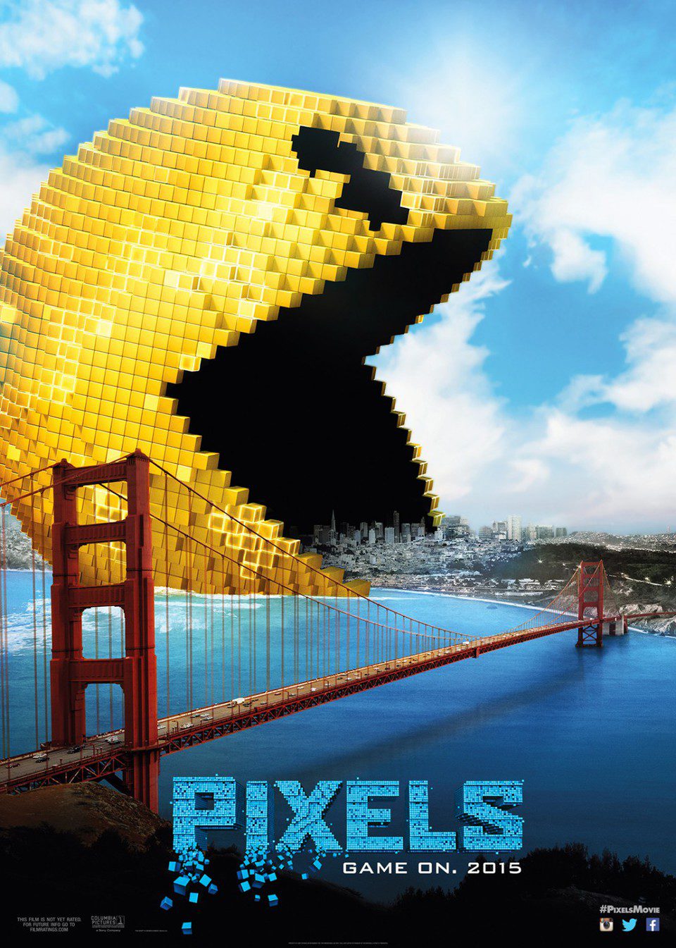 Poster of Pixels - EEUU