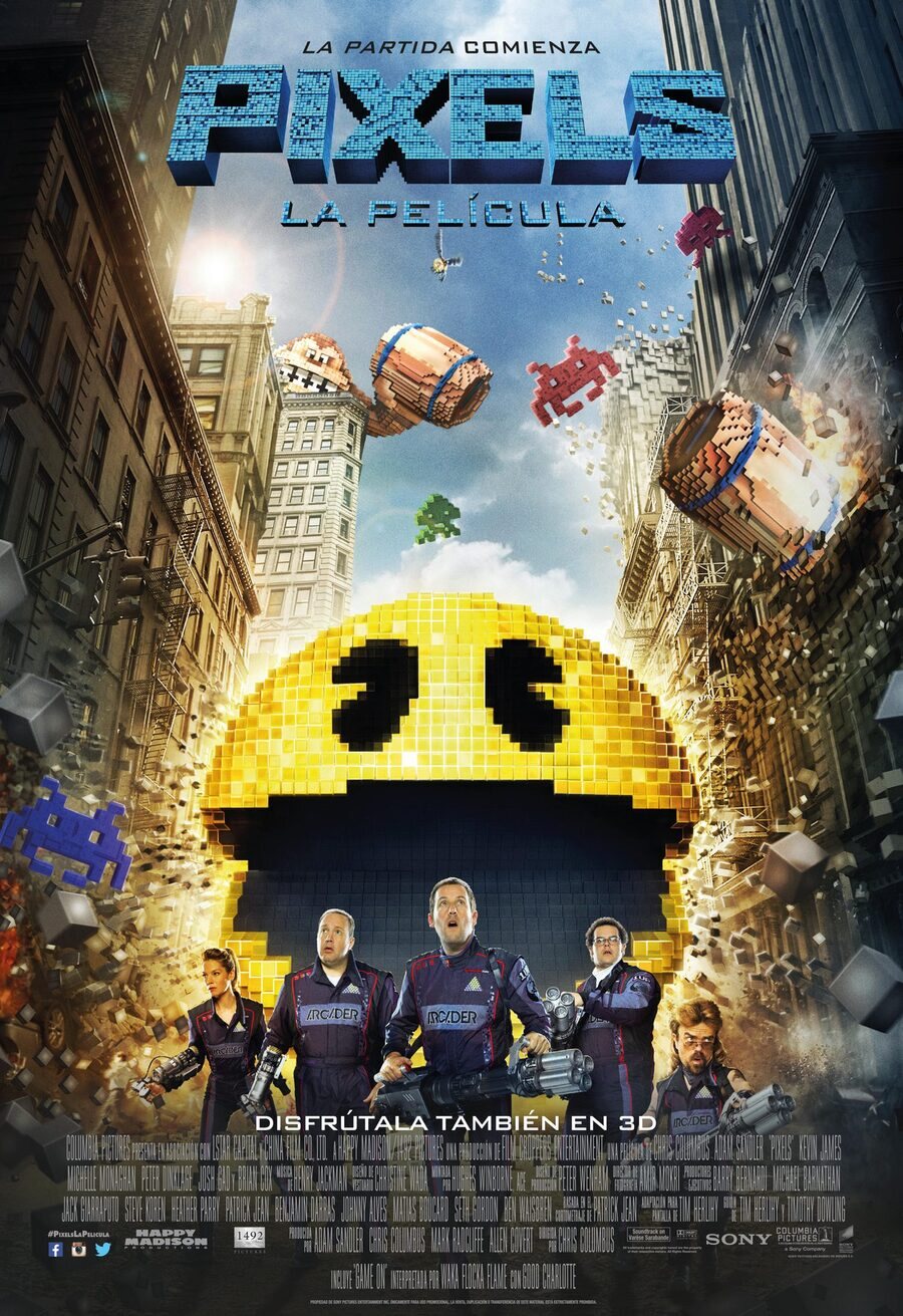 Poster of Pixels - España