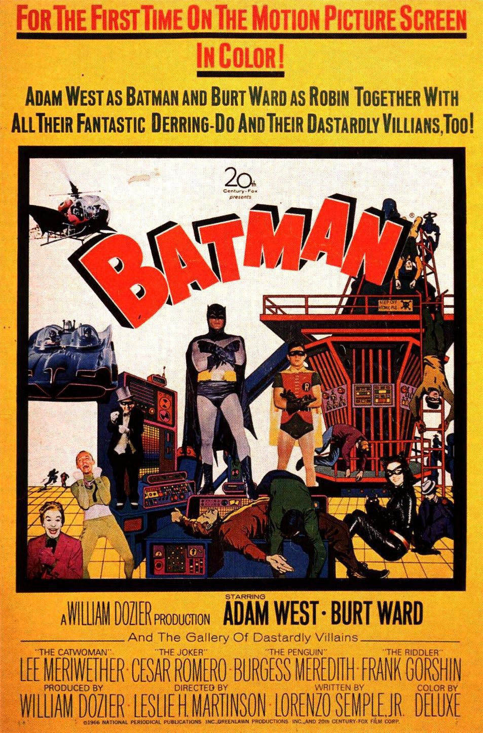 Poster of Batman: The Movie - Estados Unidos