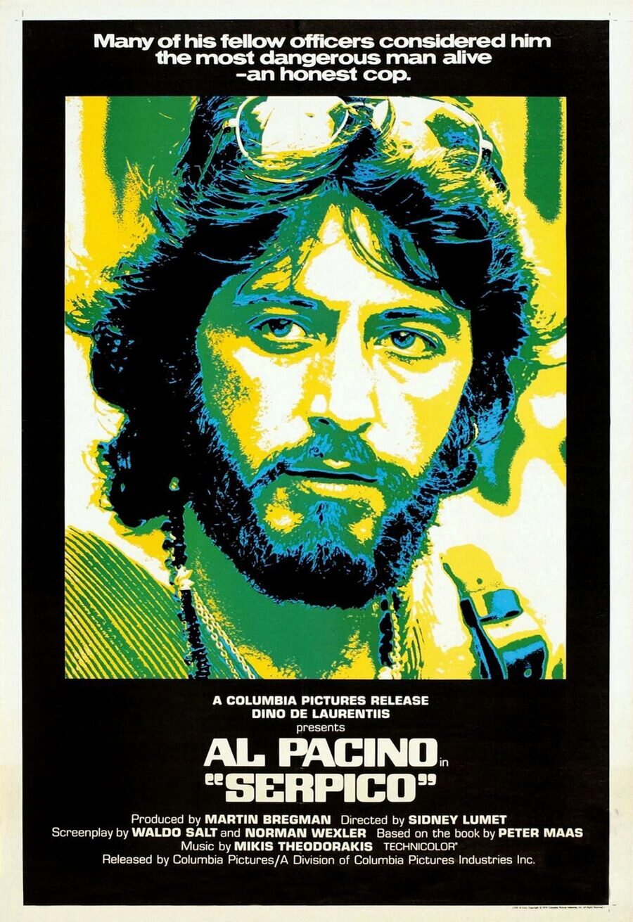 Poster of Serpico - Estados Unidos