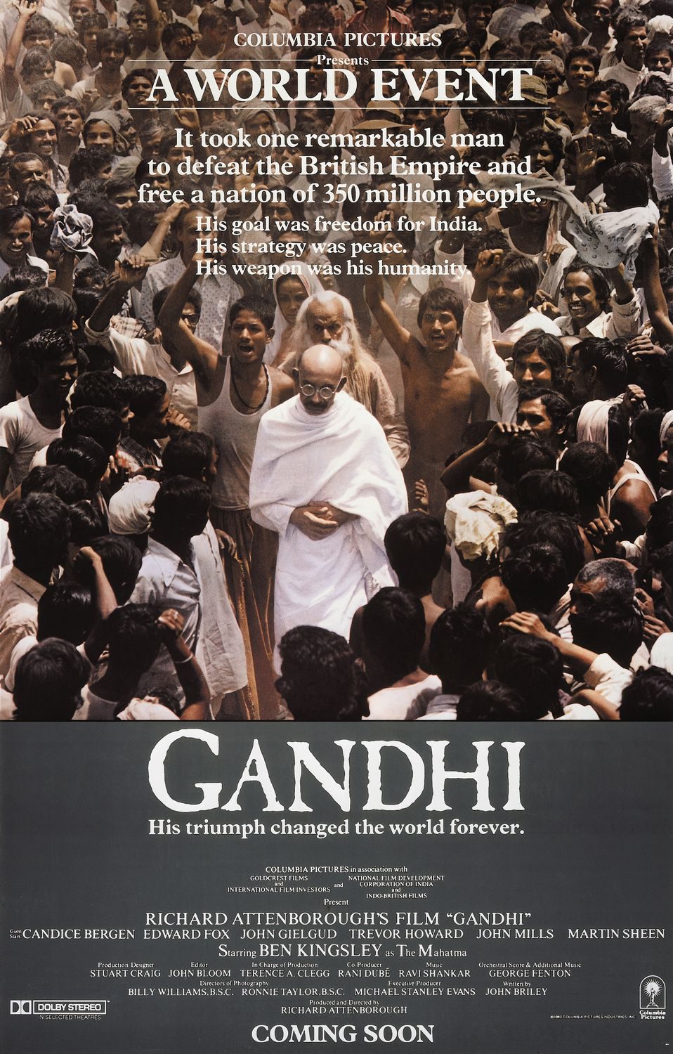Poster of Gandhi - Estados Unidos